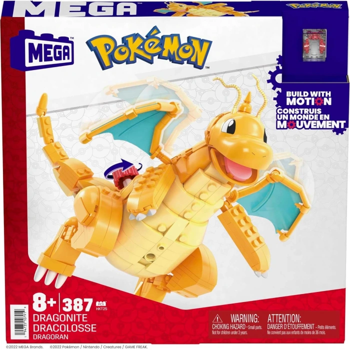 MEGA Pokémon Dragonite, 8 yaş ve üzeri, HKT25