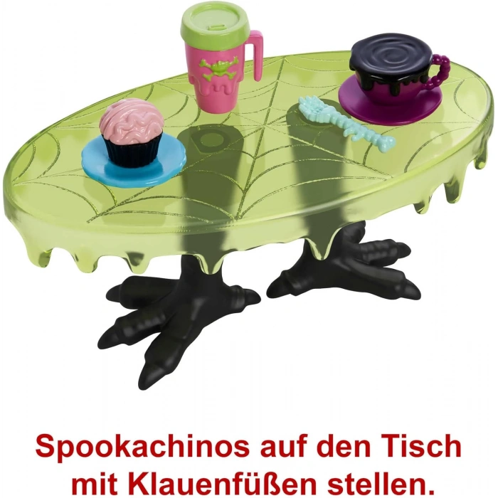 Monster High Coffin Bean Restoran Oyun Seti, 4 yaş ve üzeri, HHK65