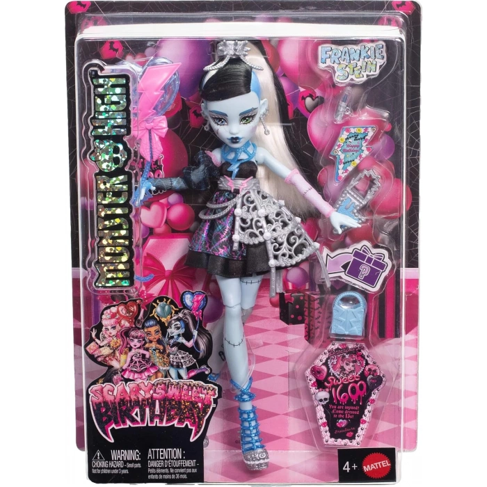 Monster Hi̇gh Havalı Doğum Günü Seri̇si̇ Frankiestein JBG75