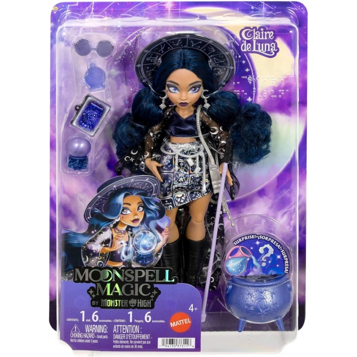 Monster High Moonspell Magic Claire De Luna Bebeği JMB89