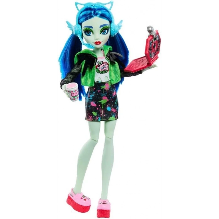 Monster High Neon Frights Bebekler HNF81 Ghoulia