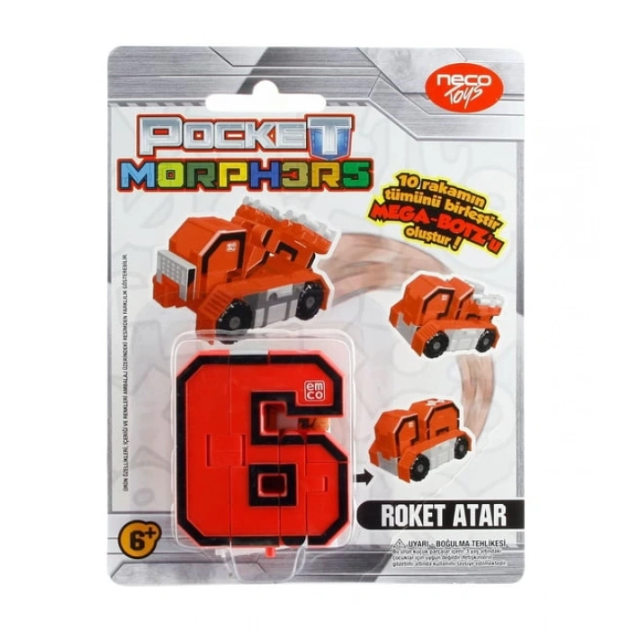 NECO TOYS Pocket Morphers 6-Roket Atar