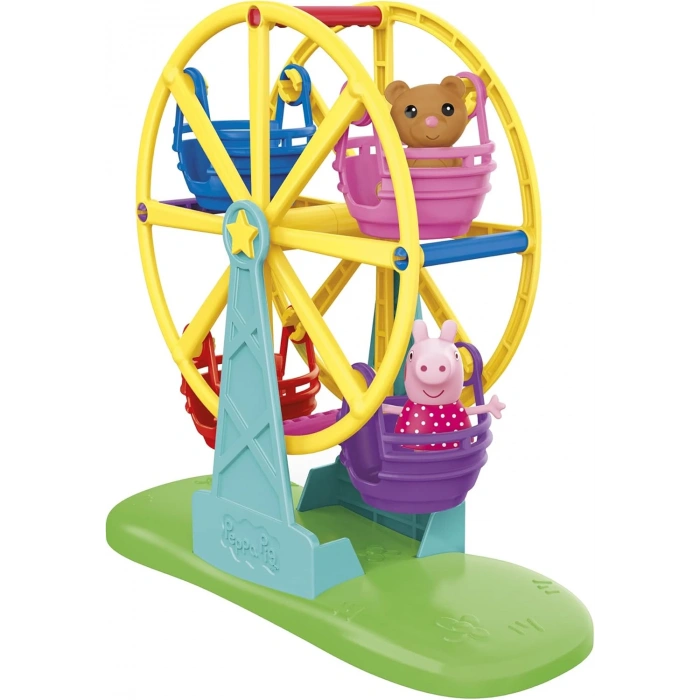 Peppa Pig Peppanın Maceraları Dönme Dolapta Eğlenceli Oyun Seti F2512