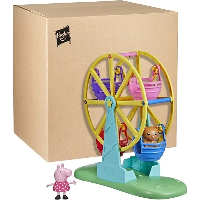 Peppa Pig Peppanın Maceraları Dönme Dolapta Eğlenceli Oyun Seti F2512