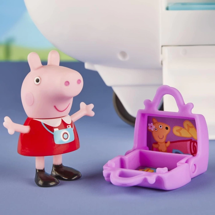 Peppa Pig Peppanın Maceraları Peppa Uçakta Oyun Seti F3557