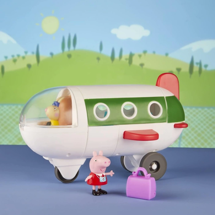 Peppa Pig Peppanın Maceraları Peppa Uçakta Oyun Seti F3557