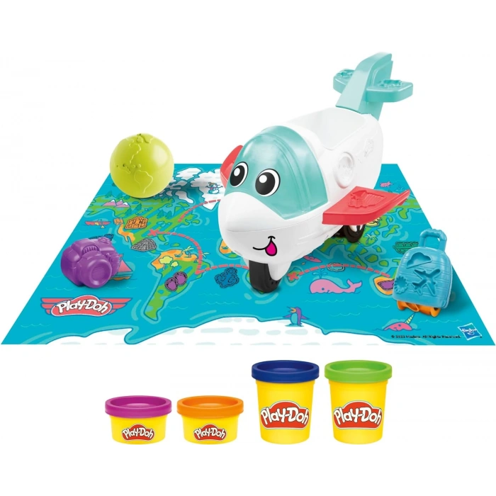 Play Doh Starters Eğlenceli Uçak Oyun Seti F8804