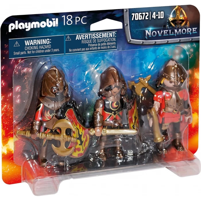 Playmobil 70672 Novelmore 3Lü Set Burnham Raiders