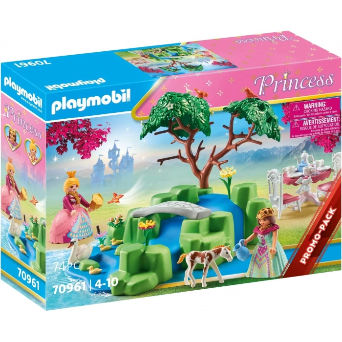 Playmobil 70961 Prenses Pikniği, masal büyülü dünya, eğlenceli, yaratıcı rol yapma, oyun setleri 4 yaş ve üzeri çocuklar için uygundur