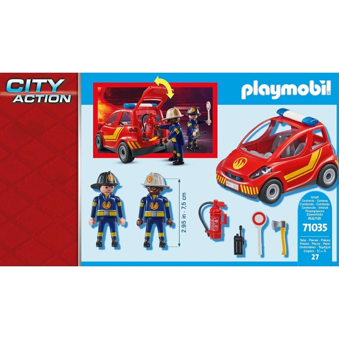 Playmobil 71035 Şehir Aksiyonu Yangın Kurtarma Acil Müdahale Aracı