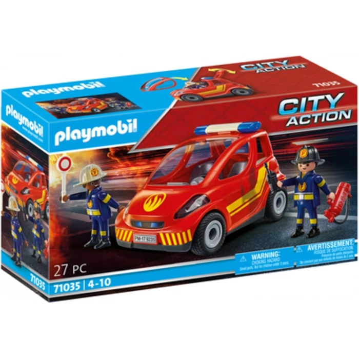Playmobil 71035 Şehir Aksiyonu Yangın Kurtarma Acil Müdahale Aracı