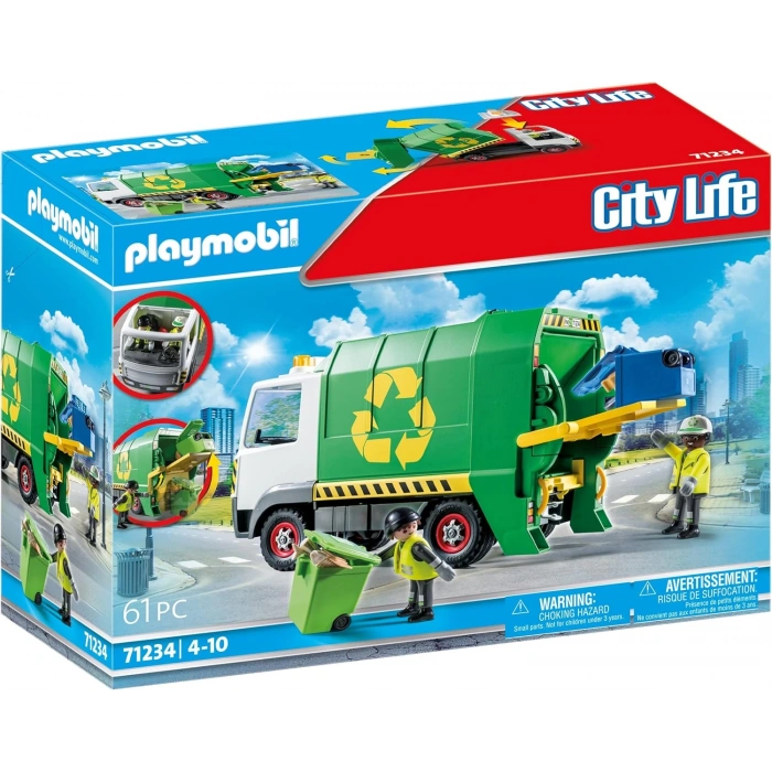 Playmobil 71234 Geri Dönüşüm Kamyonu