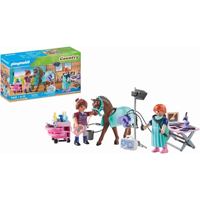 Playmobil 71241 Country Atlar için Veteriner
