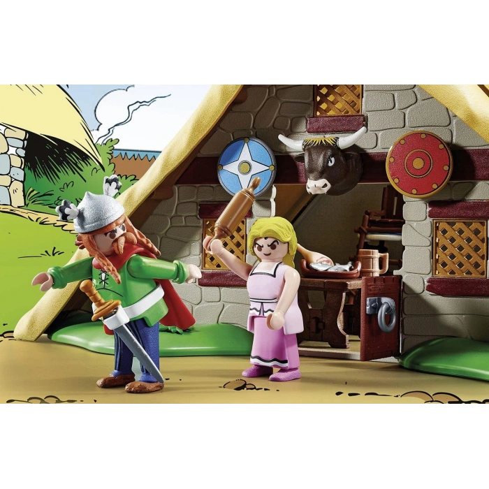 Playmobil Asterix 70932 Majestix Kulübesi