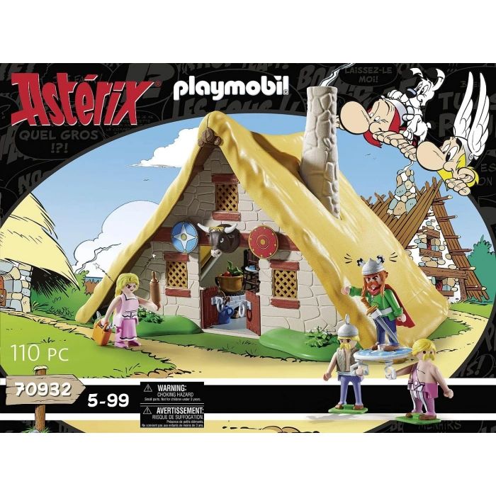 Playmobil Asterix 70932 Majestix Kulübesi