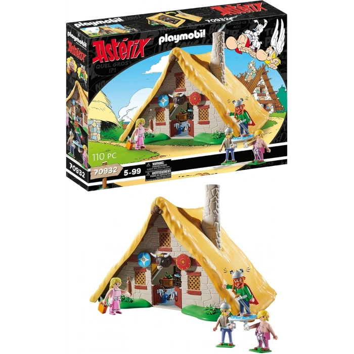Playmobil Asterix 70932 Majestix Kulübesi