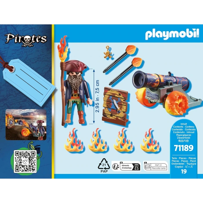 Playmobil Top Hediye Seti ile Korsan 71189