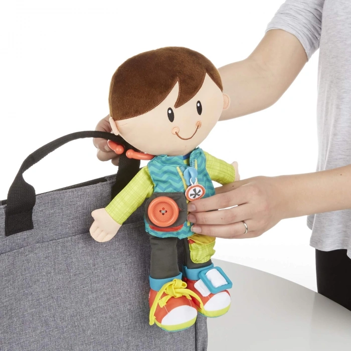 Playskool Klasik Giydirme Eğlenceli Arkadaşlar, Etkinlik Peluş Bebek 2 Yaş ve Üstü Çocuklar İçin
