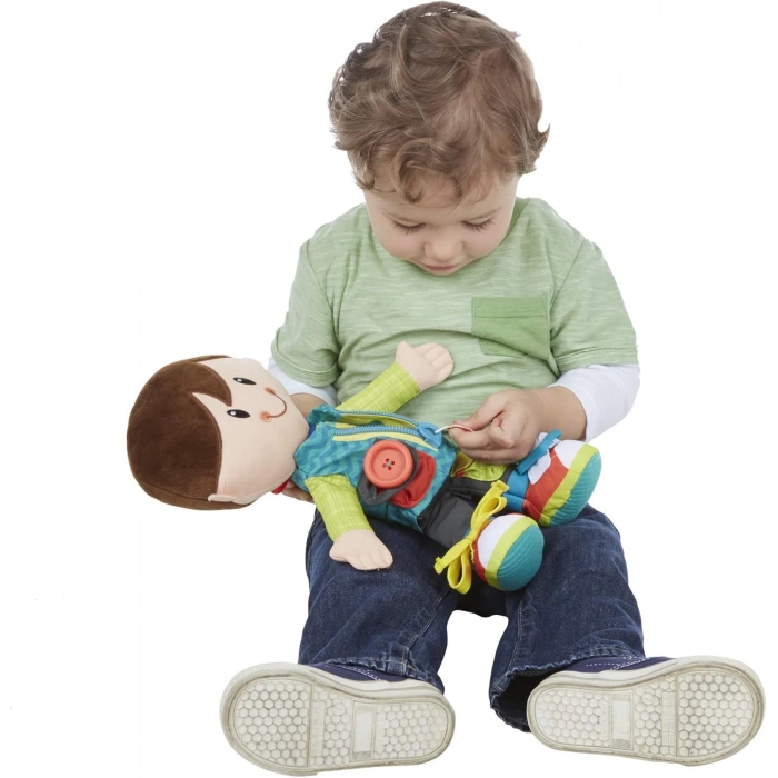Playskool Klasik Giydirme Eğlenceli Arkadaşlar, Etkinlik Peluş Bebek 2 Yaş ve Üstü Çocuklar İçin
