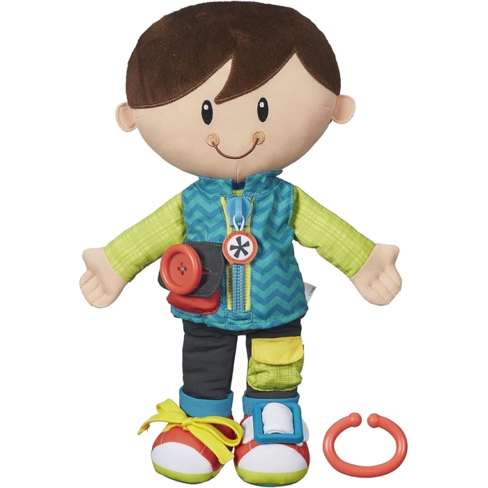 Playskool Klasik Giydirme Eğlenceli Arkadaşlar, Etkinlik Peluş Bebek 2 Yaş ve Üstü Çocuklar İçin