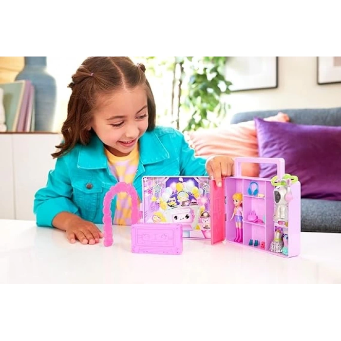 Polly Pocket Radyo Temalı Moda Eğlencesi Oyun Seti HRD65