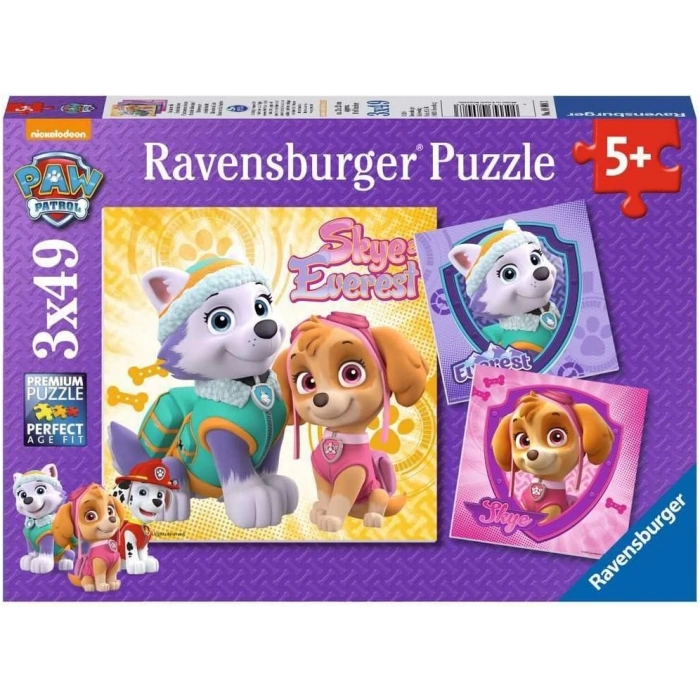 Ravensburger Puzzle 3 x 49 Parça PP Skye 80083