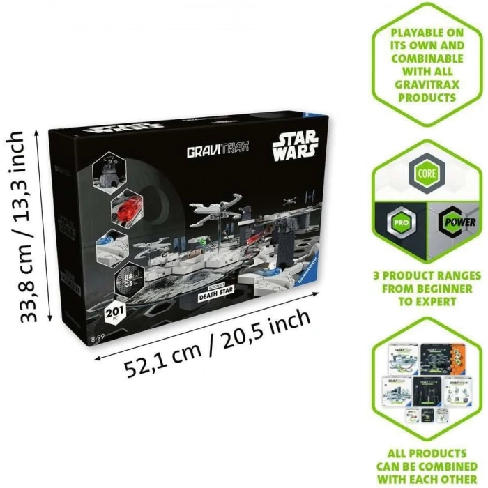 Ravensburger GraviTrax Star Wars Death Star Aksiyon Seti 238606