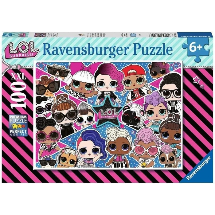 Ravensburger Puzzle, Lol, 100 Parça