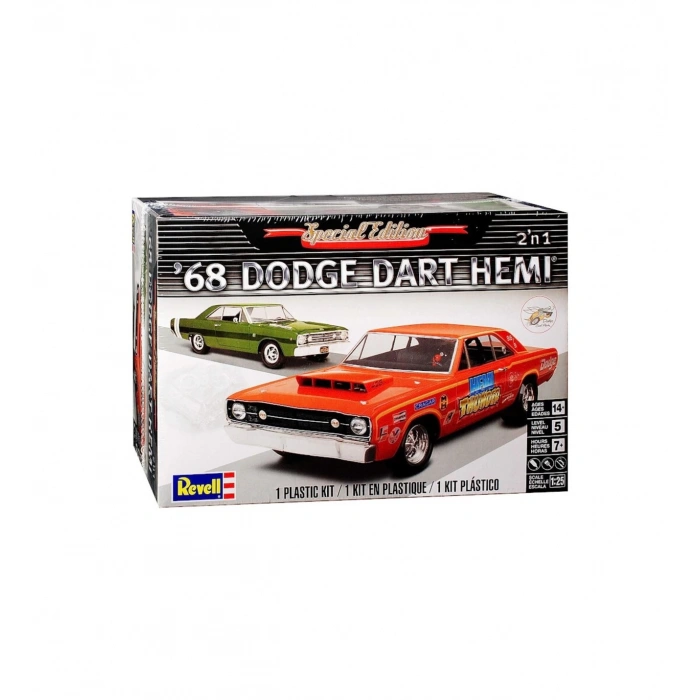 Revell 1968 Hemi Dart 2n1 Model Kit Araba