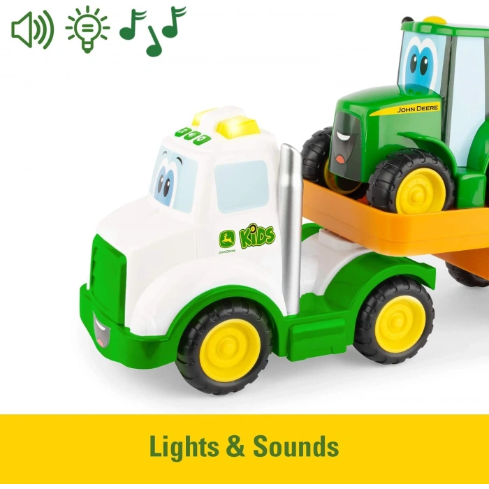 TOMY John Deere 736 47207 Farmin Arkadaşlar Çekme Seti, Çoklu