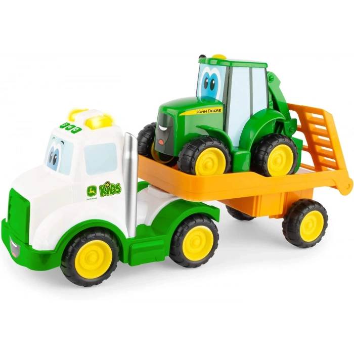 TOMY John Deere 736 47207 Farmin Arkadaşlar Çekme Seti, Çoklu