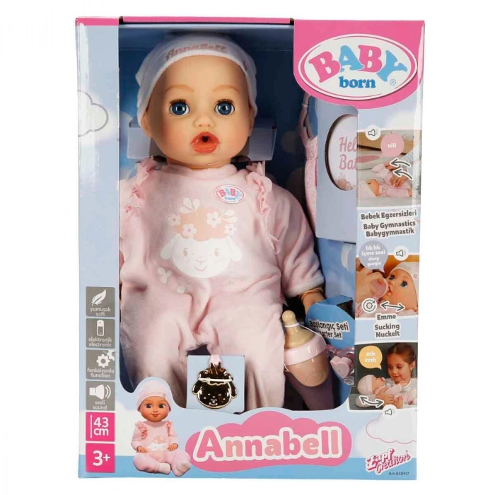 ZAPF Creation Baby Born 43cm Annabell Bebeği