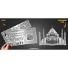 TAÇ MAHAL HİNDİSTAN 3D Metal Maket Bulmaca Puzzle modeli kitleri DIY 14+ Yaş 125+ parça