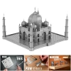 TAÇ MAHAL HİNDİSTAN 3D Metal Maket Bulmaca Puzzle modeli kitleri DIY 14+ Yaş 125+ parça