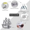 UÇAN HOLLANDALI FLAİNG DUTCHWAN 3D Metal Maket Bulmaca Puzzle modeli kitleri DIY 14+ Yaş 79+ parça