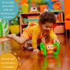 Bright Starts Roll & Glow Monkey 6 Ay ve Üzeri İçin Işıklı ve Sesli Emekleyen Bebek Oyuncağı