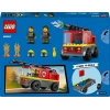 LEGO City Merdivenli İtfaiye Kamyonu 60463-4 Yaş ve Üzeri Çocuklar için Yaratıcı Oyuncak Yapım Seti, Doğum Günü Hediyesi (82 Parça)