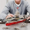 712 Parça Gemi Modeli Yapım Blokları Seti 6 Yaş ve üzeri Hava Kuvvetleri Gemisi Modeli Kit