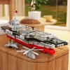 712 Parça Gemi Modeli Yapım Blokları Seti 6 Yaş ve üzeri Hava Kuvvetleri Gemisi Modeli Kit