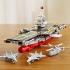 712 Parça Gemi Modeli Yapım Blokları Seti 6 Yaş ve üzeri Hava Kuvvetleri Gemisi Modeli Kit