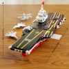 712 Parça Gemi Modeli Yapım Blokları Seti 6 Yaş ve üzeri Hava Kuvvetleri Gemisi Modeli Kit