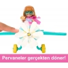 Barbie ® Chelseanin Pervaneli Mini Uçağı Oyun Seti HTK38