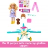 Barbie ® Chelseanin Pervaneli Mini Uçağı Oyun Seti HTK38