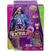 Barbie Extra Ekose Ceketli Bebek Hayvan Dostu Corgi Cinsi Köpek HDJ46