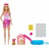 Barbie Köpekçikle Havuz Partisi Oyun Seti JBF35