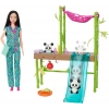 Barbie Panda Bakımı Oyun Seti, 3 yaş ve üzeri, HKT77