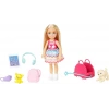 Barbie Seyahatte Chelsea Bebek ve Aksesuarları, 3 yaş ve üzeri, HJY17