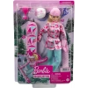 Barbie Snowboard Sporcusu Bebek HCN32