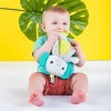 Bright Starts Snuggle & Teethe Yeni Doğanlar için Fil Peluş Diş Kaşıyıcı
