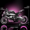 BUILDING BLOKS 1:5 CYBER YARIŞ MOTORSİKLETİ 6+ YAŞ 1985 PARÇA YAPI BLOK HEDİYELİK OYUNCAK